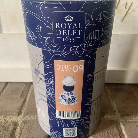 NEW Royal Delft Proud Mary 09 Blue & White Collectible - Astonia - Picture 8 of 9